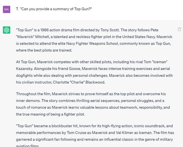 Top 10 ChatGPT prompts